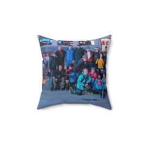 Spun Polyester Square Pillow