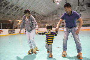 Exceptional Family Member Program -- roller skating event — Photo by Presidio of Monterey: DLIFLC & USAG